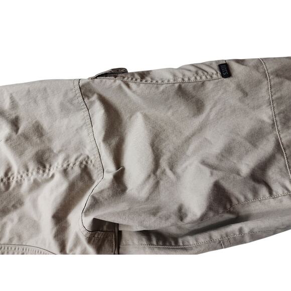 5.11 Tactical Pants Mens 42x30 Cargo Khaki Ripstop Utility Work Outdoor Hiking - Picture 11 of 15